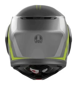 AGV Streetmodular Resia Helmet -The Motorcyc agv streetmodular resia helmet grey black yellow fluo 2