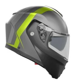 AGV Streetmodular Resia Helmet -The Motorcyc agv streetmodular resia helmet grey black yellow fluo