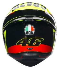 AGV K1 S Grazie Vale Helmet -The Motorcyc agvk1 s grazie vale helmet black hi viz yellow 3