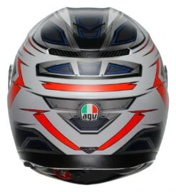 AGV K3 Space Helmet -The Motorcyc agvk3 space helmet white red 3