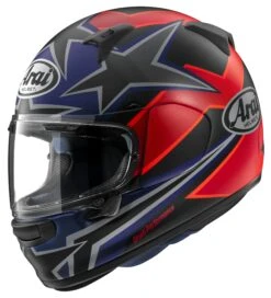 Arai Regent-X Stars & Stripes Helmet Black/Red Frost / SM [Blemished - Very Good]
