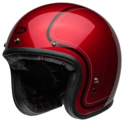 Bell Helmets Bell Custom 500 Chief Helmet -The Motorcyc bell custom500 chief helmet gloss candy red