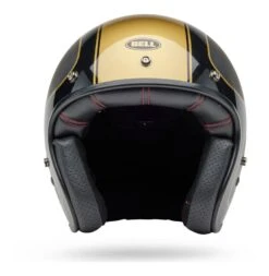 Bell Helmets Bell Custom 500 RSD Player Helmet -The Motorcyc bell custom500 rsd player helmet black gold 7