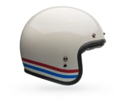 Bell Helmets Bell Custom 500 Stripes Helmet -The Motorcyc bell custom500 stripes helmet pearl white 5