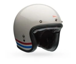Bell Helmets Bell Custom 500 Stripes Helmet -The Motorcyc bell custom500 stripes helmet pearl white 6