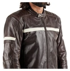 BILT Alder 2 Leather Jacket -The Motorcyc bilt alder2 leather jacket brown 2