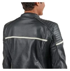 BILT Alder 2 Women's Leather Jacket -The Motorcyc bilt alder2 womens leather jacket black cream 3