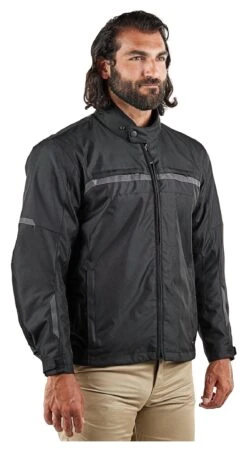 BILT Blast 2 Waterproof Jacket -The Motorcyc bilt blast h2 o jacket black 4