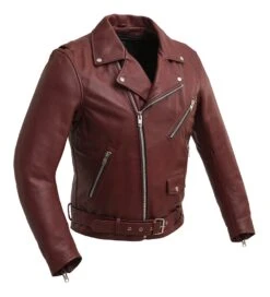 First Manufacturing Fillmore Jacket -The Motorcyc first manufacturing fillmore jacket oxblood