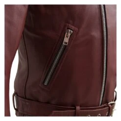 First Manufacturing Fillmore Jacket -The Motorcyc first manufacturing fillmore jacket oxblood 3
