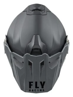 Fly Racing Trekker Cold Weather Helmet W/ Electric Shield -The Motorcyc fly racing dirt trekker cw solid helmet electric shield grey 2