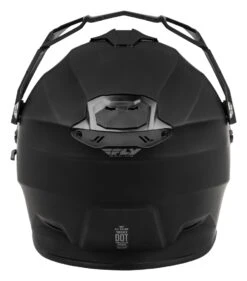 Fly Racing Trekker Cold Weather Helmet W/ Electric Shield -The Motorcyc fly racing dirt trekker cw solid helmet electric shield matte black 3