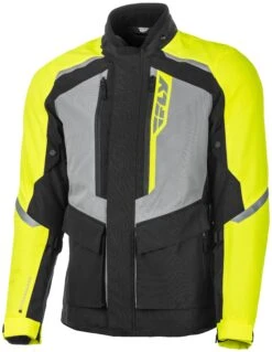 Fly Racing Street Terra Trek Jacket -The Motorcyc fly racing street terra trek jacket black hi viz