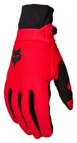 Fox Racing Defend Drive Thermo Gloves -The Motorcyc fox racing defend drive thermo gloves red