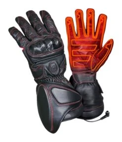 Gerbing 12V Extreme Hard Knuckle Heated Gloves -The Motorcyc gerbing12 v extreme hard knuckle heated gloves black 2