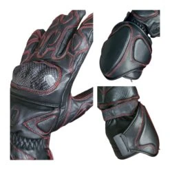 Gerbing 12V Extreme Hard Knuckle Heated Gloves -The Motorcyc gerbing12 v extreme hard knuckle heated gloves black 4