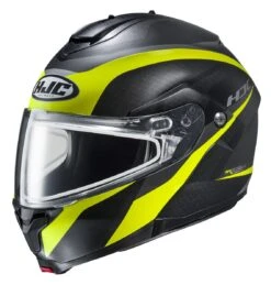 HJC C91SN Taly Snow Helmet - Dual Lens Shield -The Motorcyc hjcc91 sn taly dual lens helmet black grey 5