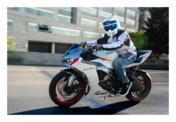 Icon Elsinore Doodle 3 Helmet -The Motorcyc icon elsinore doodle3 helmet white blue red 5