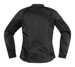 Icon Overlord 3 Mesh Women's Jacket -The Motorcyc icon overlord3 womens mesh jacket black 1