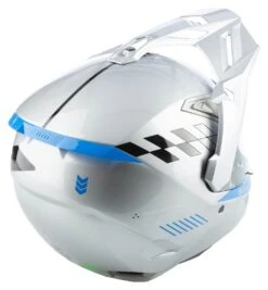 Klim X1 Alpha Concept Helmet -The Motorcyc klim x1 alpha concept helmet gloss high rise electric blue lemonade 2