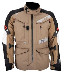 Leatt 7.5 MultiTour Jacket -The Motorcyc leatt75 multi tour jacket brown black white