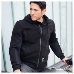Merlin Brecken D3O Air Mesh Riding Hoody -The Motorcyc merlin brecken d3 o air mesh riding hoody black 4