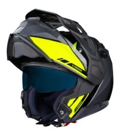 Nexx X Vilijord Hi-Viz Carbon Helmet (MD) -The Motorcyc nexx x vilijord hi viz helmet black hi viz yellow 2