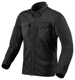 REV'IT! Tracer Air 2 Overshirt (MD And LG) Black / LG [Open Box]