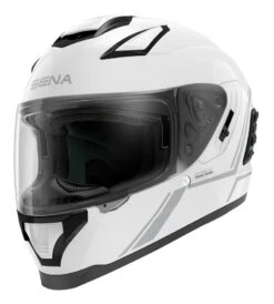Sena Stryker Mesh Bluetooth Helmet White / MD [Open Box]