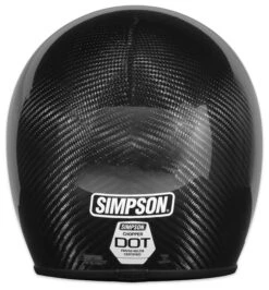 Simpson Chopper Carbon Helmet -The Motorcyc simpson chopper carbon helmet gloss carbon 3