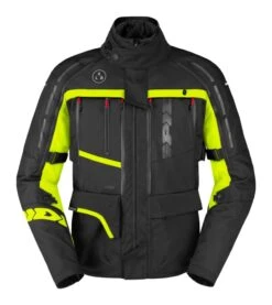 Spidi 4 Season V3 Jacket -The Motorcyc spidi4 season v3 jacket black yellow fluo