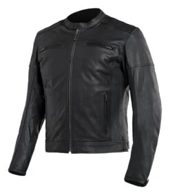 Street & Steel Blade Jacket -The Motorcyc street steel blade leather jacket black 2