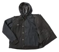Street & Steel Lane Splitter 2 Jacket -The Motorcyc street steel lane splitter2 black black 3
