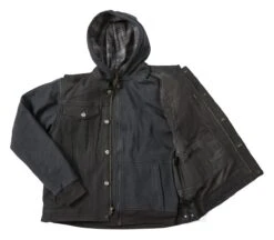 Street & Steel Lane Splitter 2 Jacket Black/Black / XL [Incomplete] -The Motorcyc street steel lane splitter2 jacket black black xl incomplete black black 3