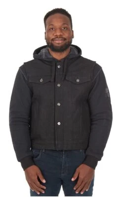 Street & Steel Lane Splitter 2 Jacket Black/Black / XL [Incomplete] -The Motorcyc street steel lane splitter2 jacket black black xl incomplete black black 5