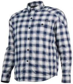 Street & Steel Mission Moto Riding Shirt -The Motorcyc street steel mission moto riding shirt blue grey